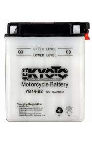 Batteria auto KYOTO Moto YB14 B2 EN PIOMBO 12V 14Ah 200A